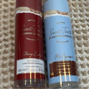 Sweet Tooth by Sabrina Carpenter Body Mist Set - Cherry Baby & Mo Espressoo